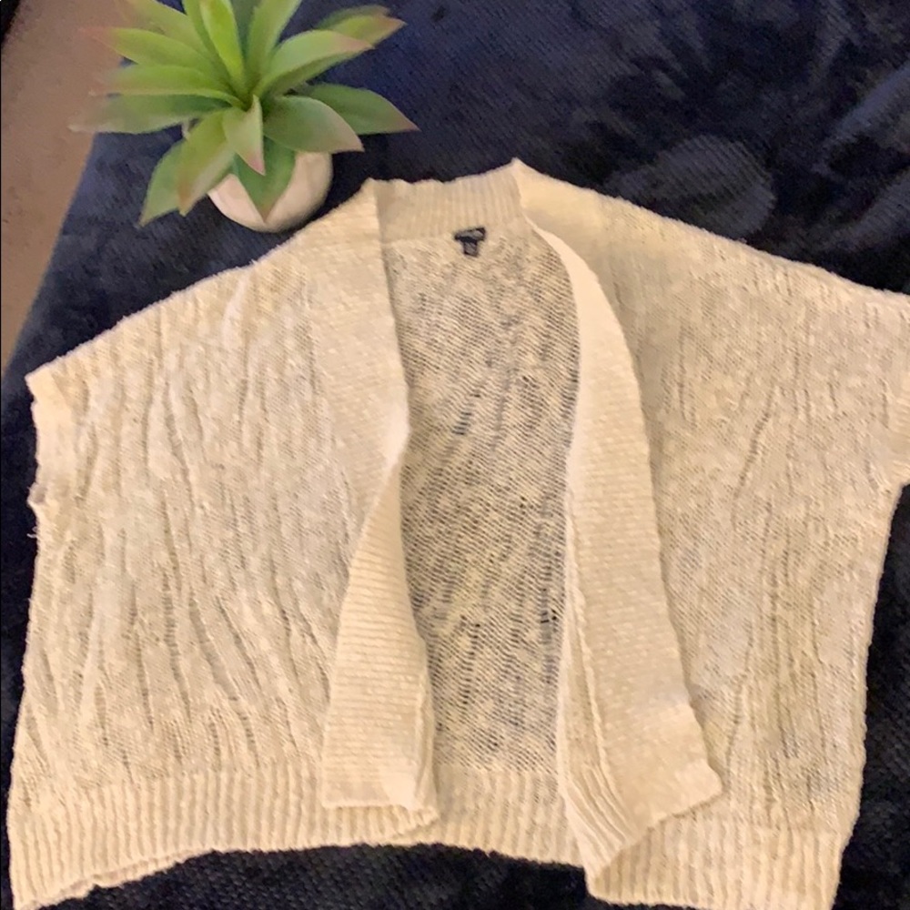 Sweater vest cardigan